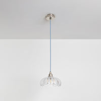"Petal" Pendant Light - Clear Glass
