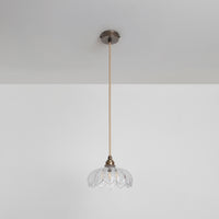 "Petal" Pendant Light - Clear Glass