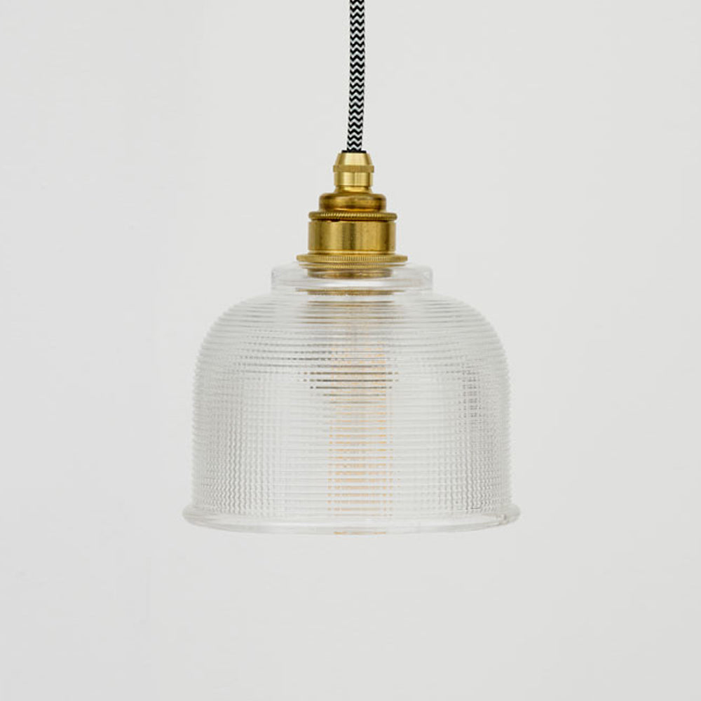 Prismatic Glass Pendant Light