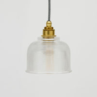 Prismatic Glass Pendant Light