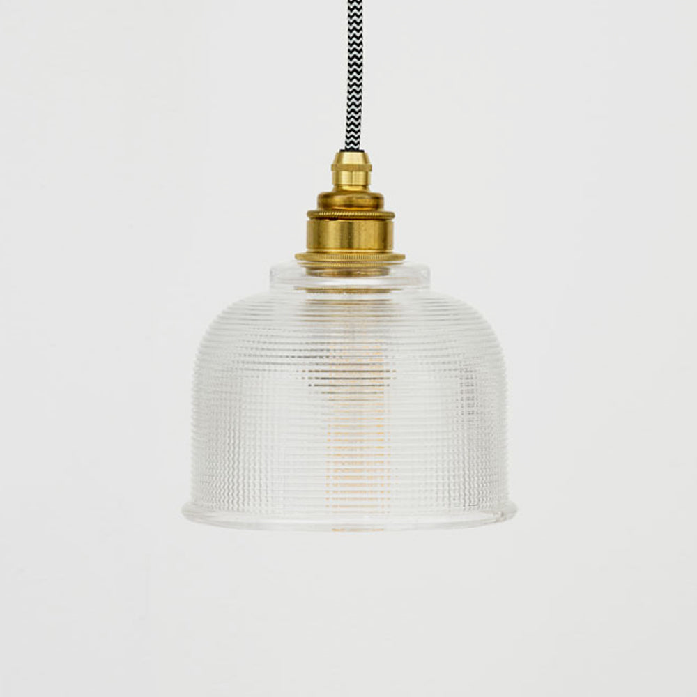 Prismatic Glass Pendant Light