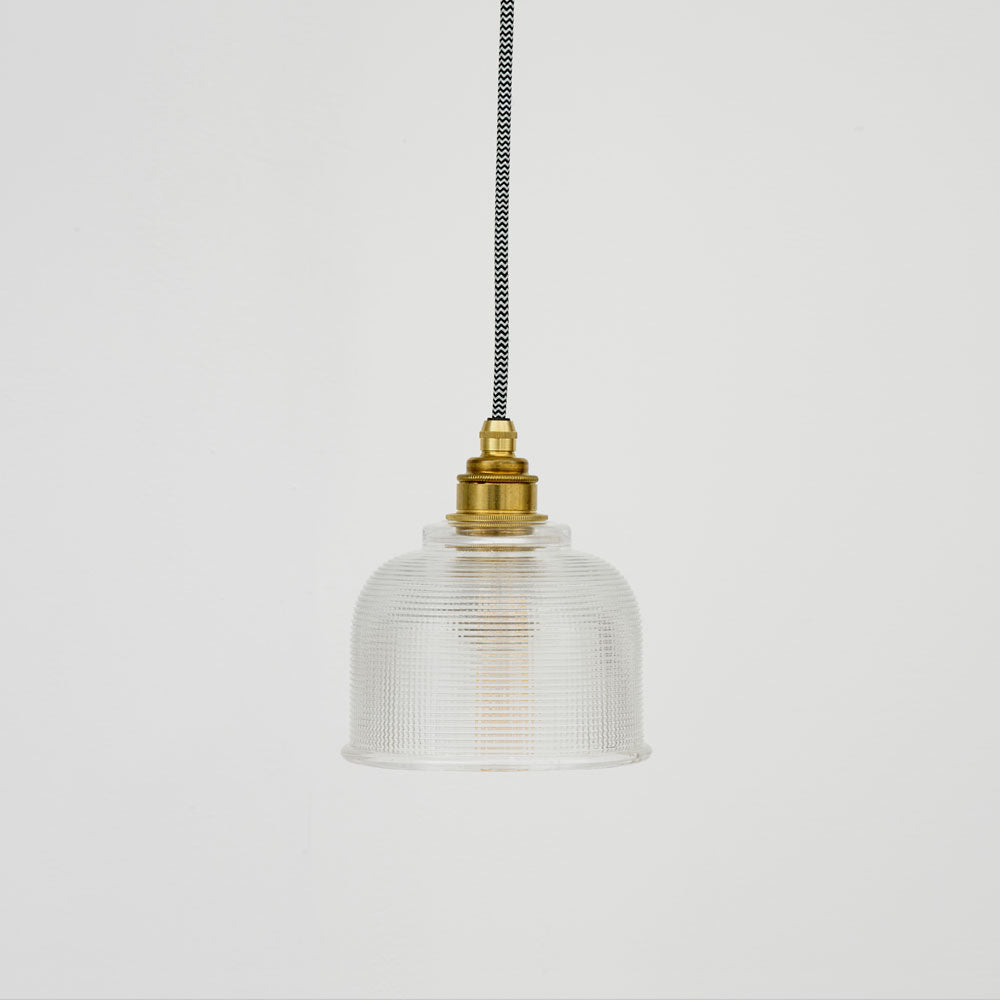 Prismatic Glass Pendant Light