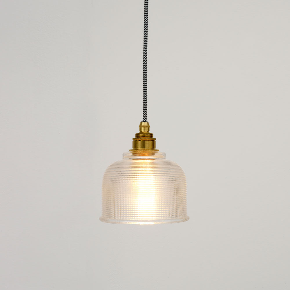 Prismatic Glass Pendant Light