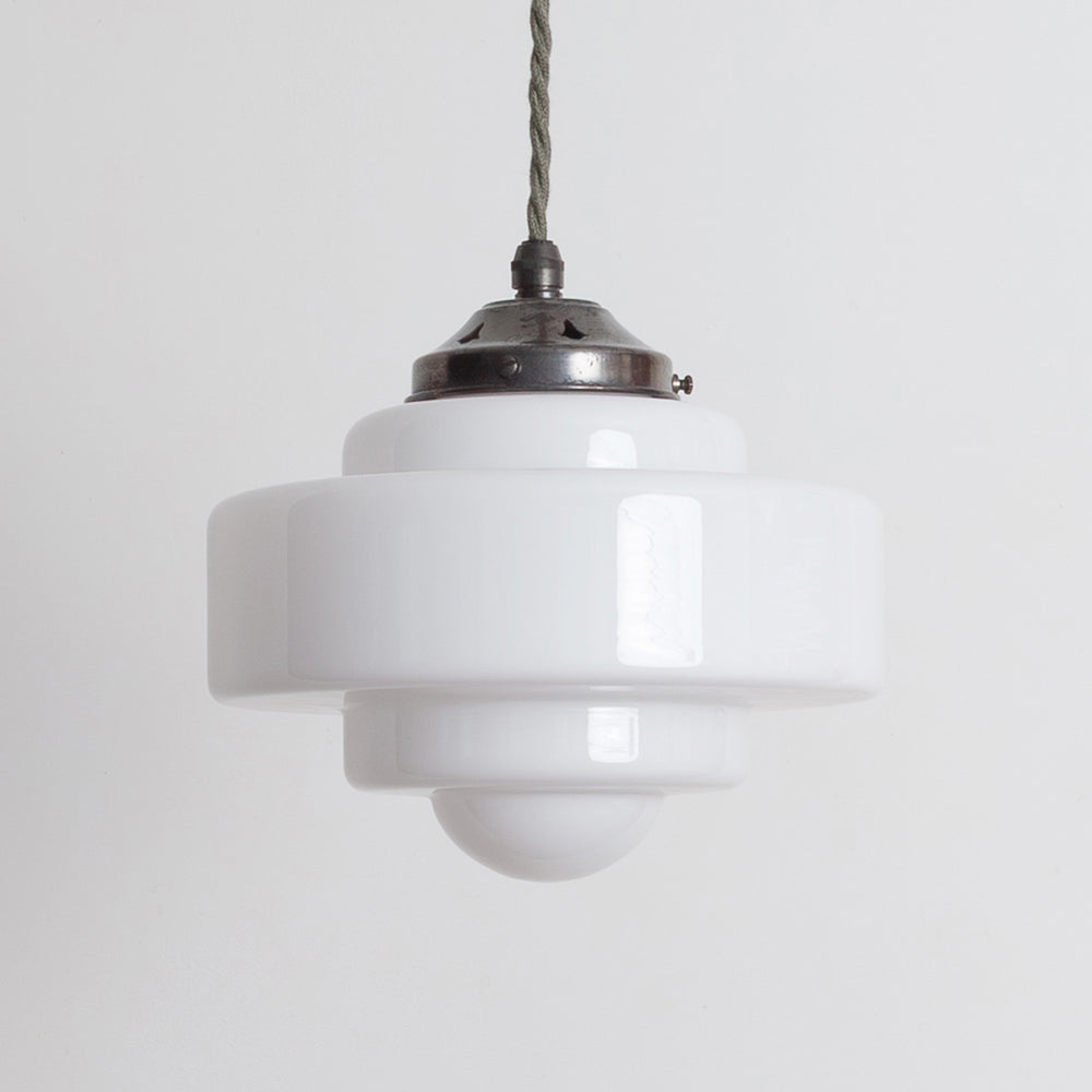 "Atlas" Pendant Light - Opal Glass