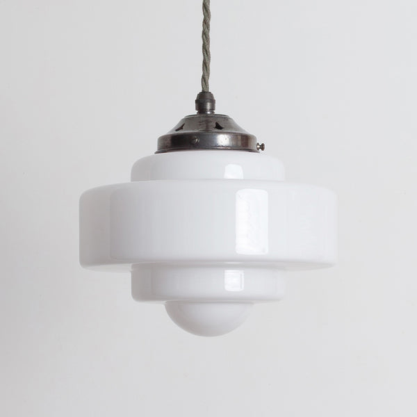 "Atlas" Pendant Light - Opal Glass