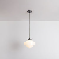 "Atlas" Pendant Light - Opal Glass