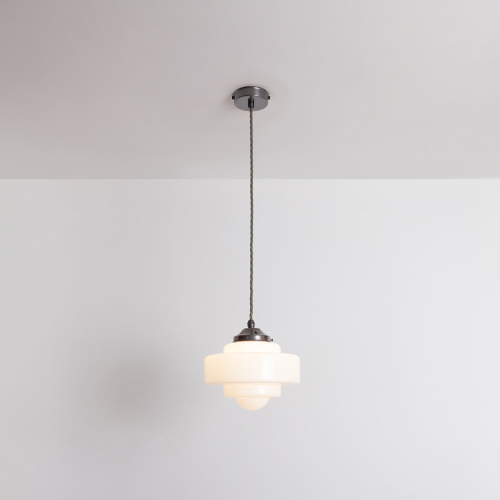 "Atlas" Pendant Light - Opal Glass