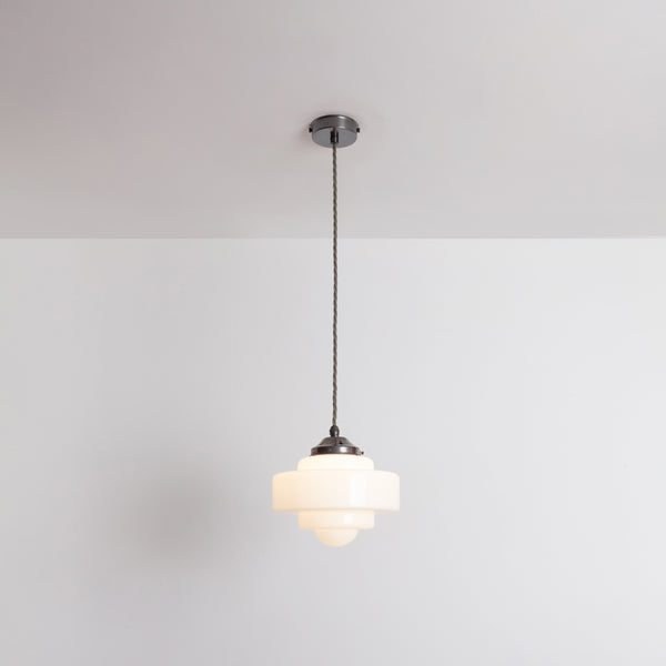"Atlas" Pendant Light - Opal Glass