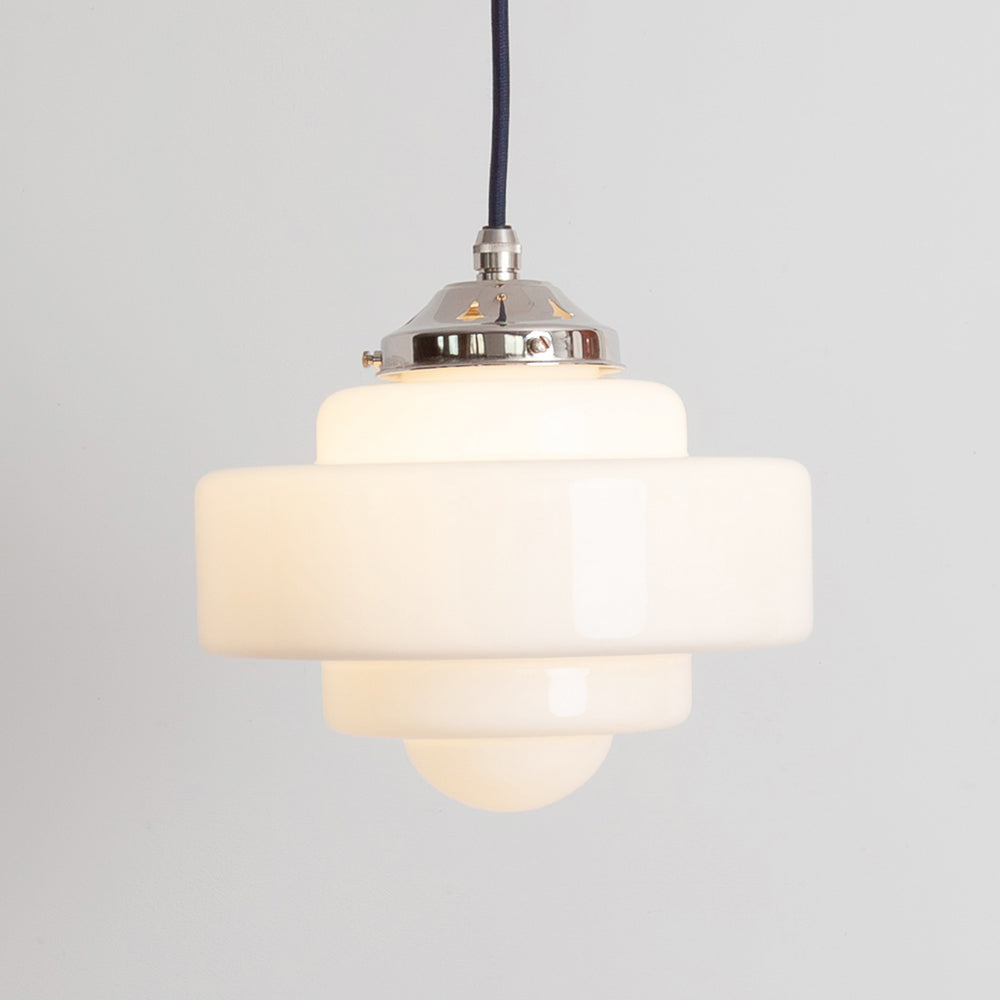 "Atlas" Pendant Light - Opal Glass