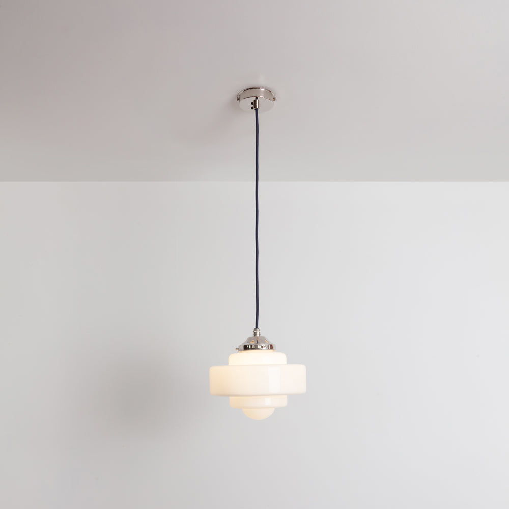 "Atlas" Pendant Light - Opal Glass