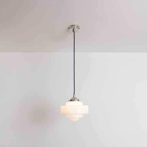"Atlas" Pendant Light - Opal Glass