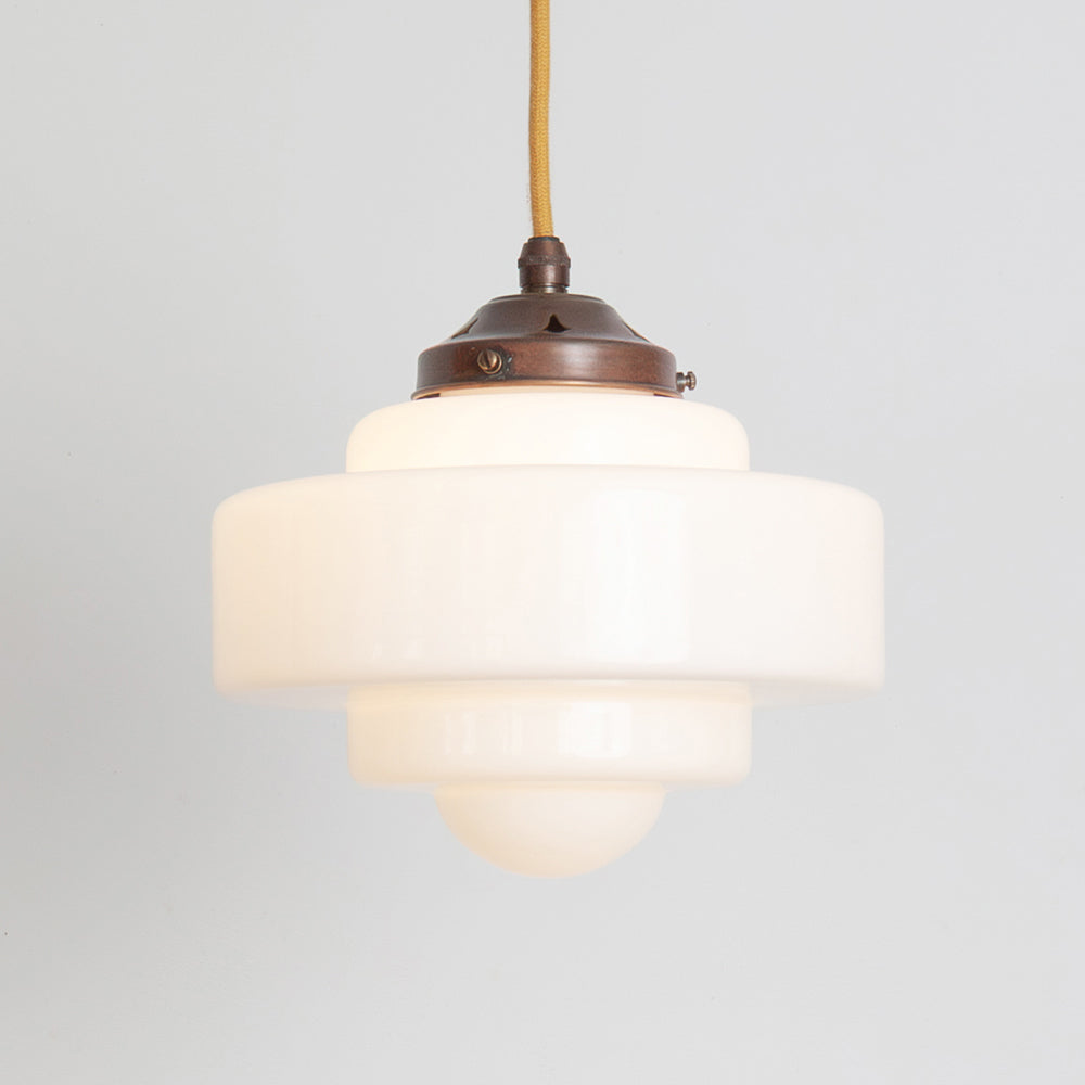 "Atlas" Pendant Light - Opal Glass