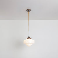 "Atlas" Pendant Light - Opal Glass