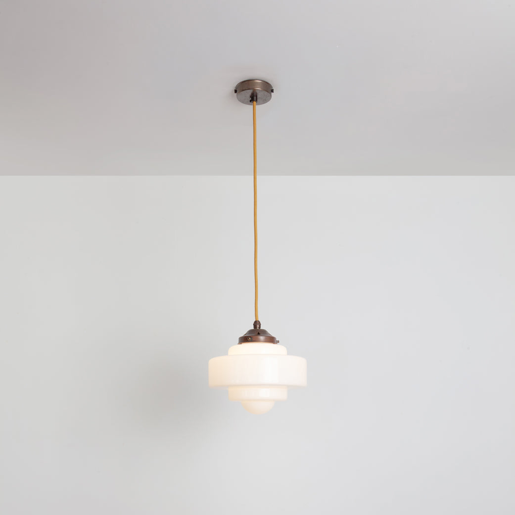 "Atlas" Pendant Light - Opal Glass