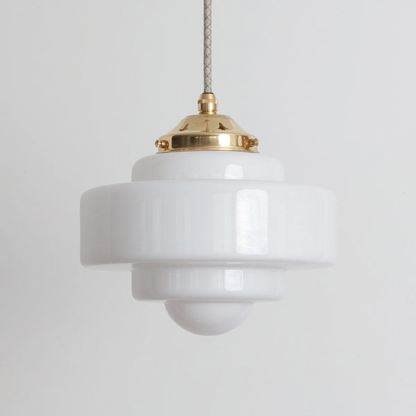 "Atlas" Pendant Light - Opal Glass
