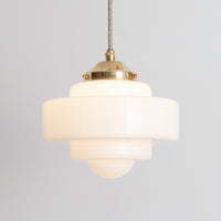 "Atlas" Pendant Light - Opal Glass