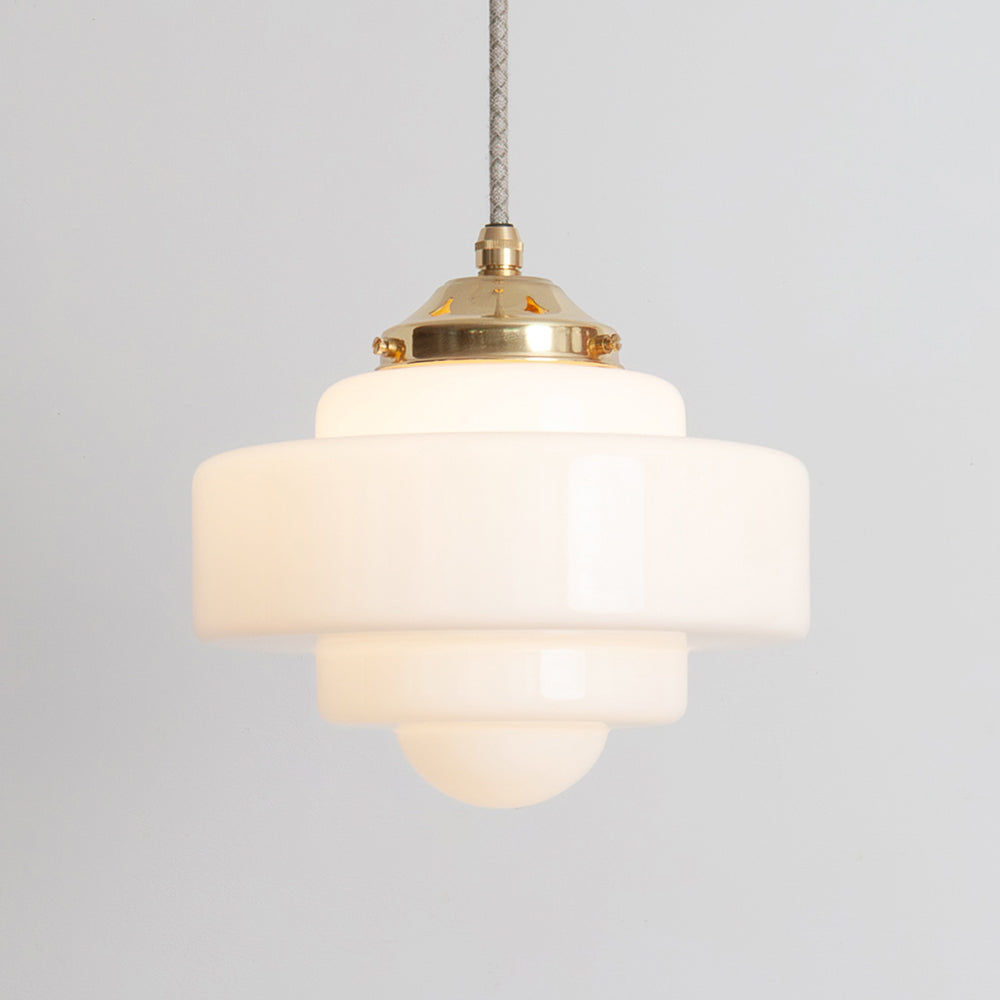 "Atlas" Pendant Light - Opal Glass