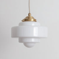 "Atlas" Pendant Light - Opal Glass