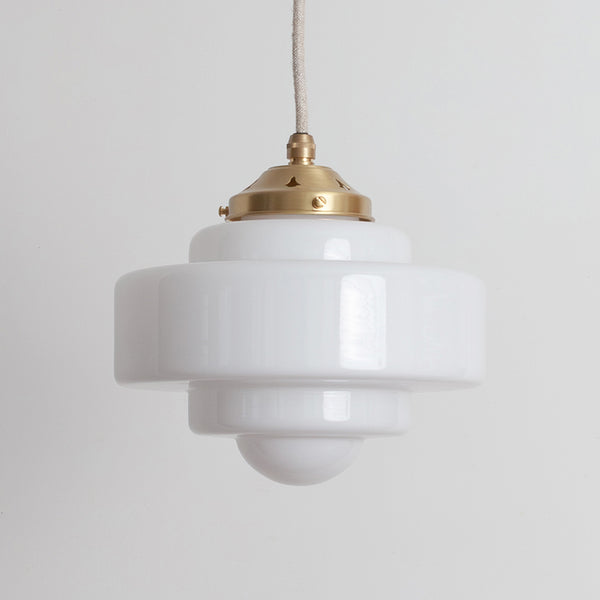 "Atlas" Pendant Light - Opal Glass