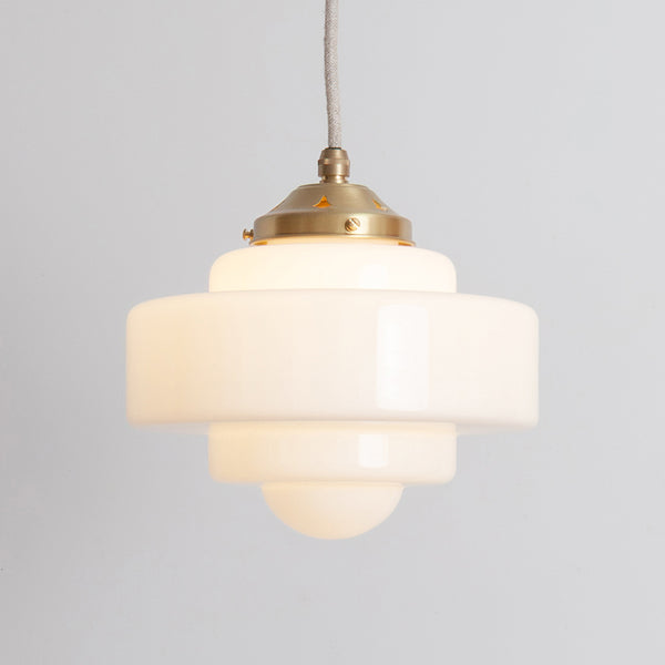"Atlas" Pendant Light - Opal Glass