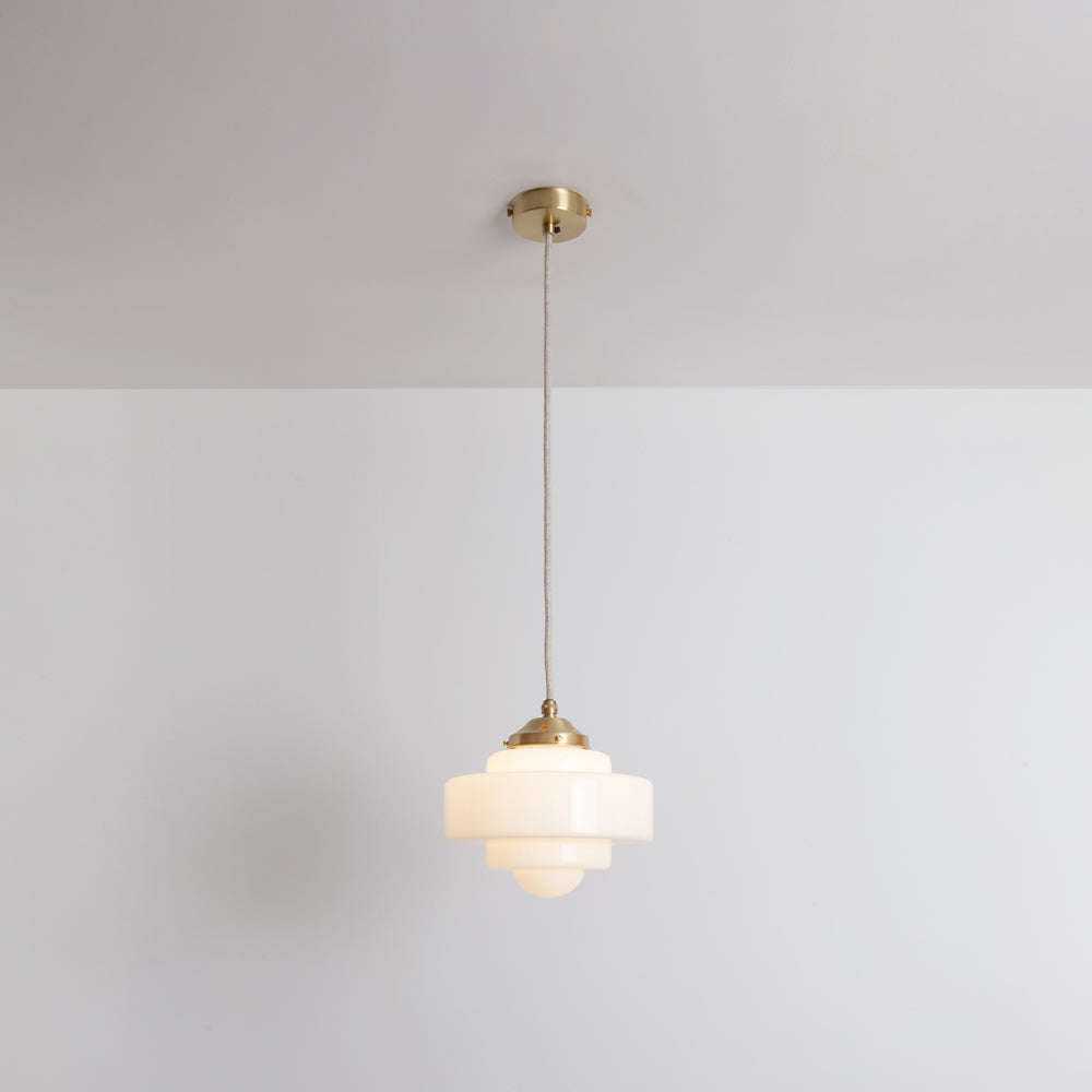 "Atlas" Pendant Light - Opal Glass