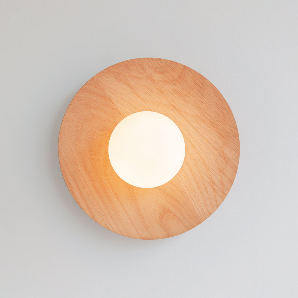 "Cara" Wall Light - Hardwood