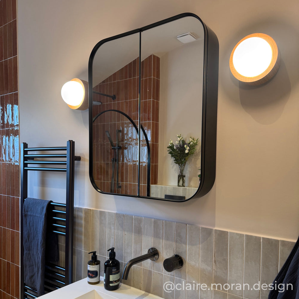 "Pearla" Wall Light - Hardwood