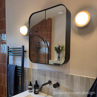 "Pearla" Wall Light - Hardwood