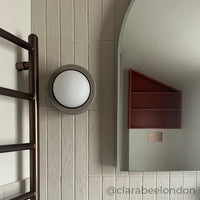 "Pearla" Flush Wall Light - Ceramic
