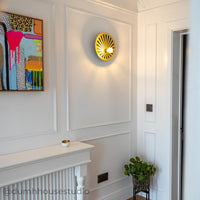 "Sunburst Arc" Wall Light - Colour Series