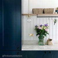 "Arc" Adjustable Stemmed Pendant Light - Brass (Outlet)