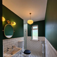 "Atlas" Pendant Light - Opal Glass