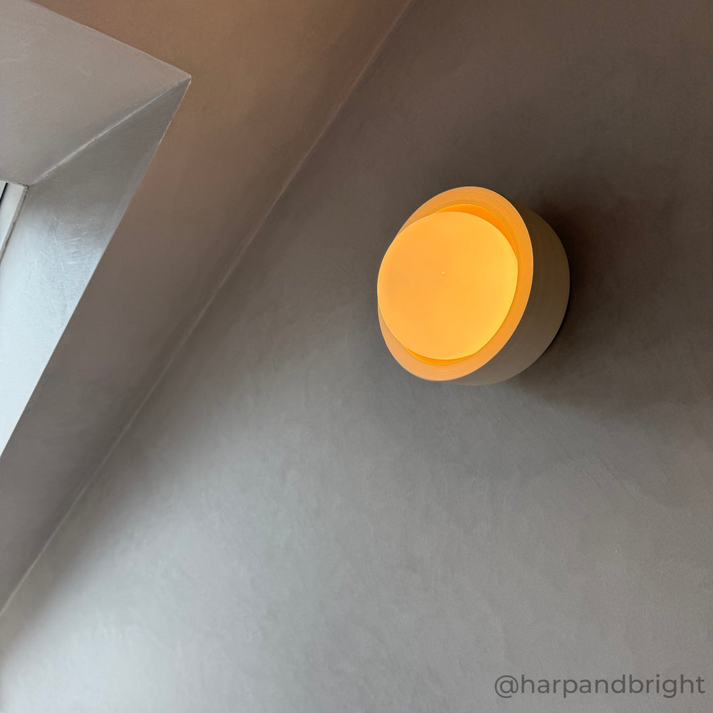 "Pearla" Flush Wall Light - Ceramic