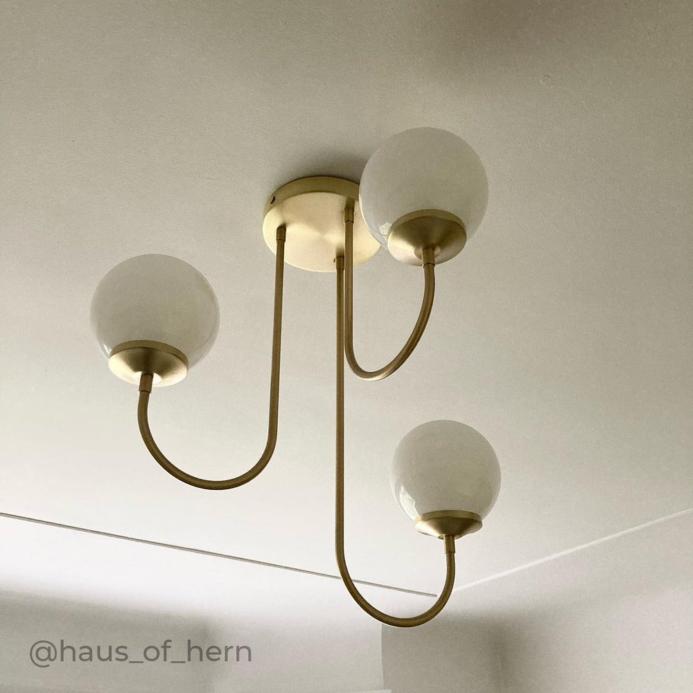 "Corrib" Arch Stemmed Chandelier