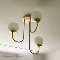 "Corrib" Arch Stemmed Chandelier