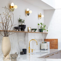 "Arc" Wall Light - Brass