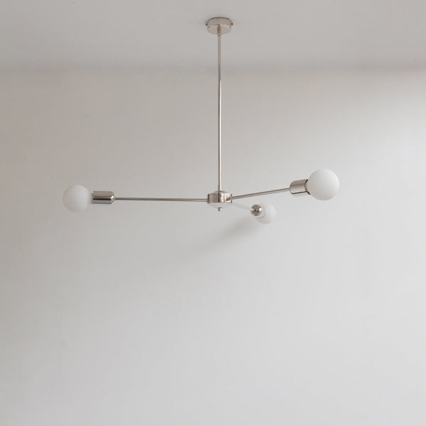 Triple Arm Chandelier