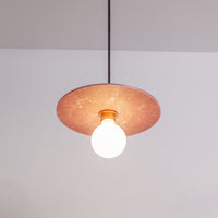 "Arc" Pendant Light - Marbled Recycled Plastic