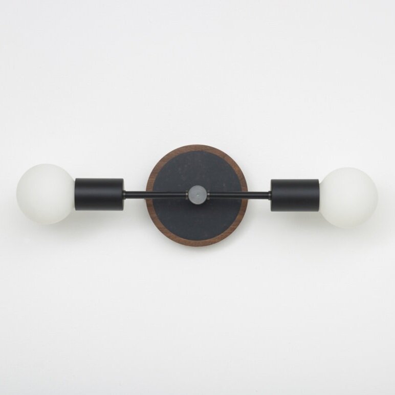 "Khala" Double Arm Wall Light - (Outlet)