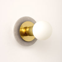 "Aureole" Wall Light - Matte Plastic