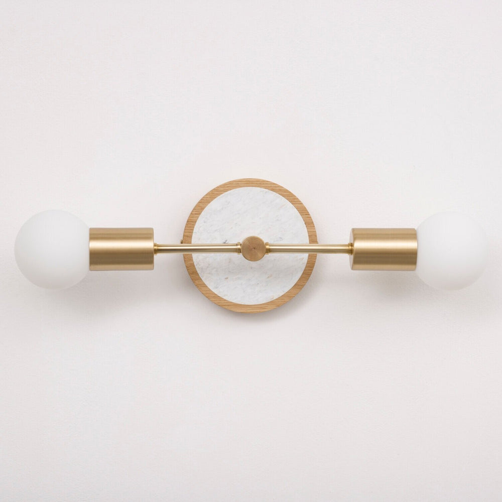 "Khala" Double Arm Wall Light