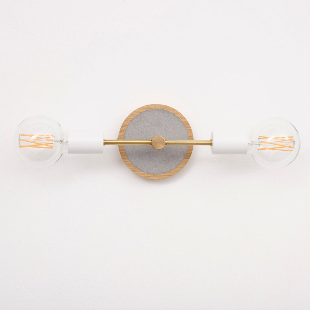 "Khala" Double Arm Wall Light