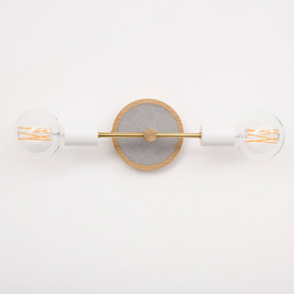 "Khala" Double Arm Wall Light