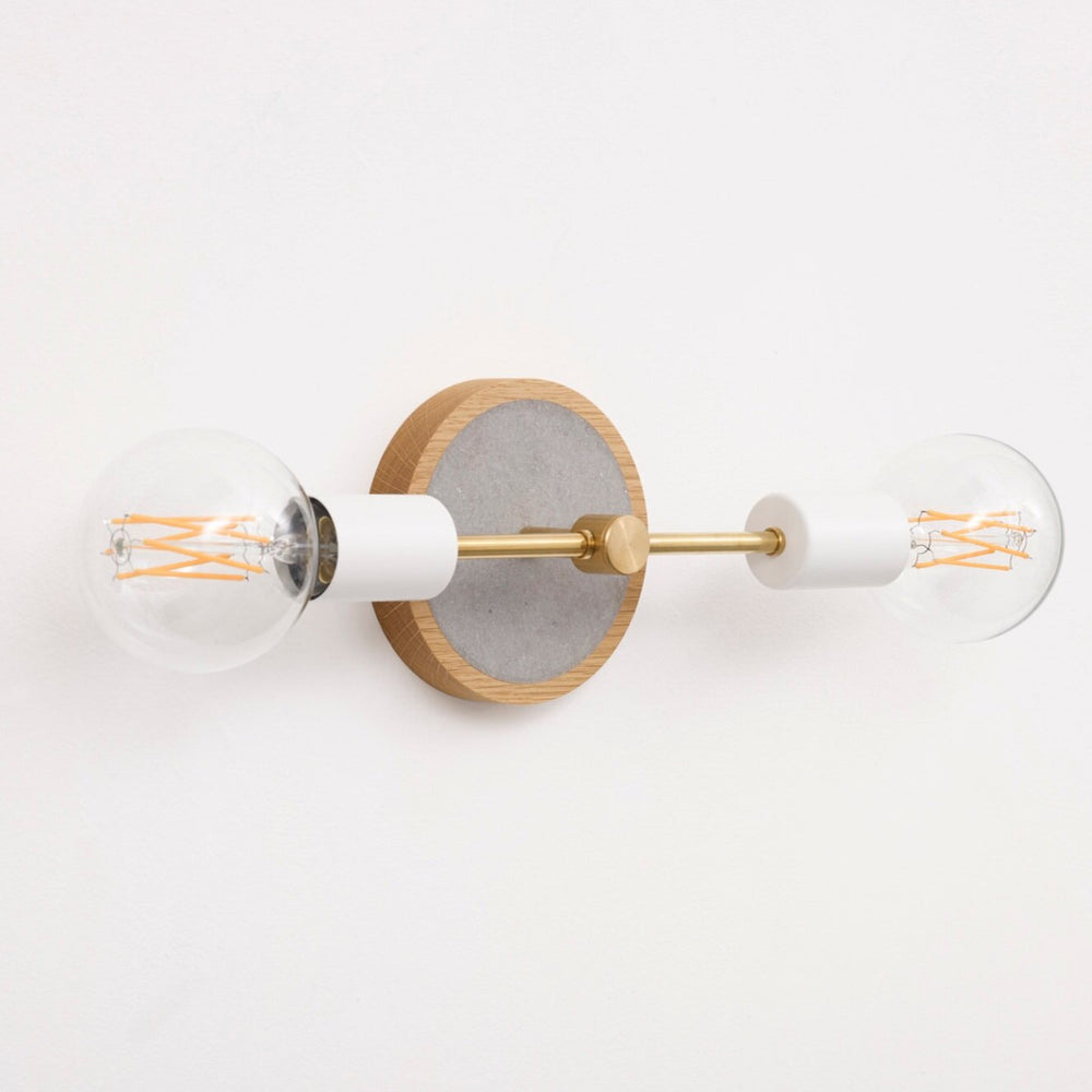 "Khala" Double Arm Wall Light