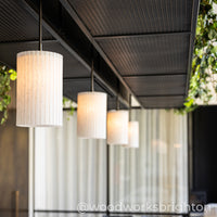 "Rian" Stemmed Pendant Light - Recycled Plastic (Outlet)