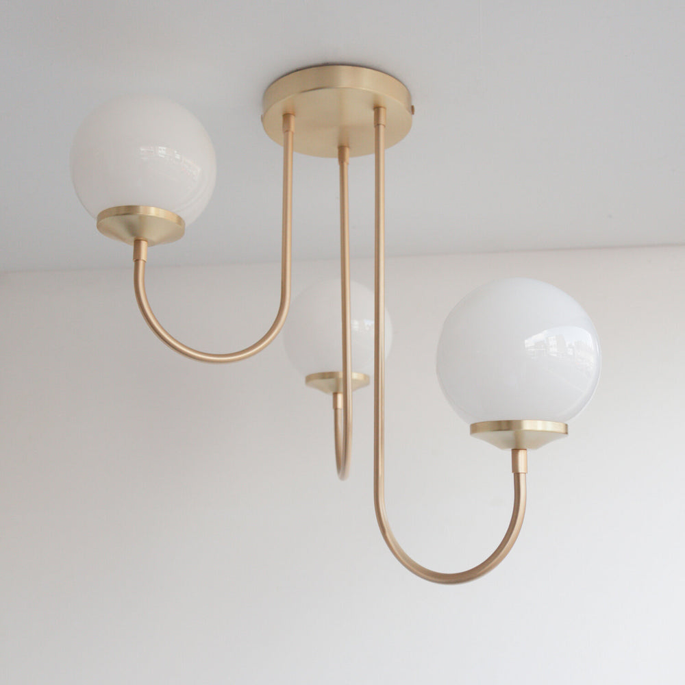 "Corrib" Arch Stemmed Chandelier