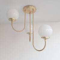 "Corrib" Arch Stemmed Chandelier