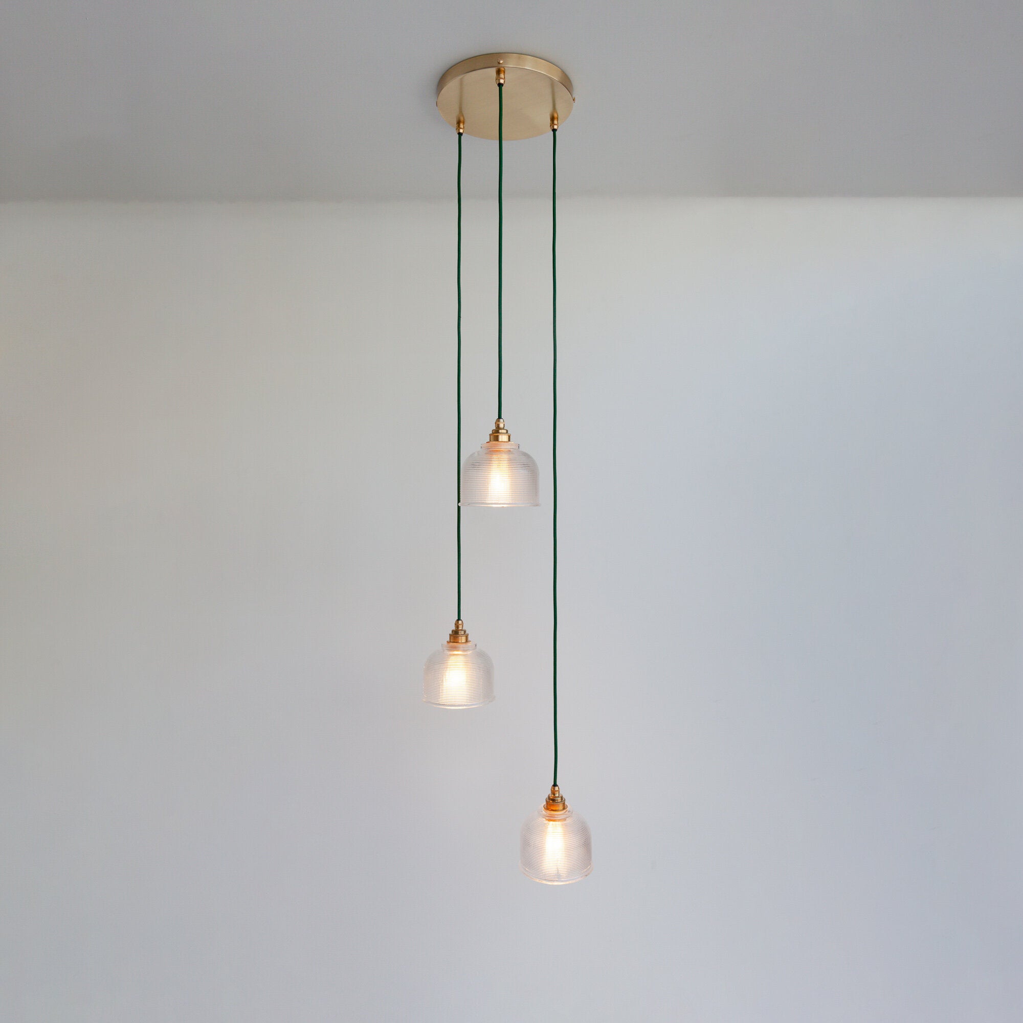Add-On Custom Large Triple Drop Pendant Light