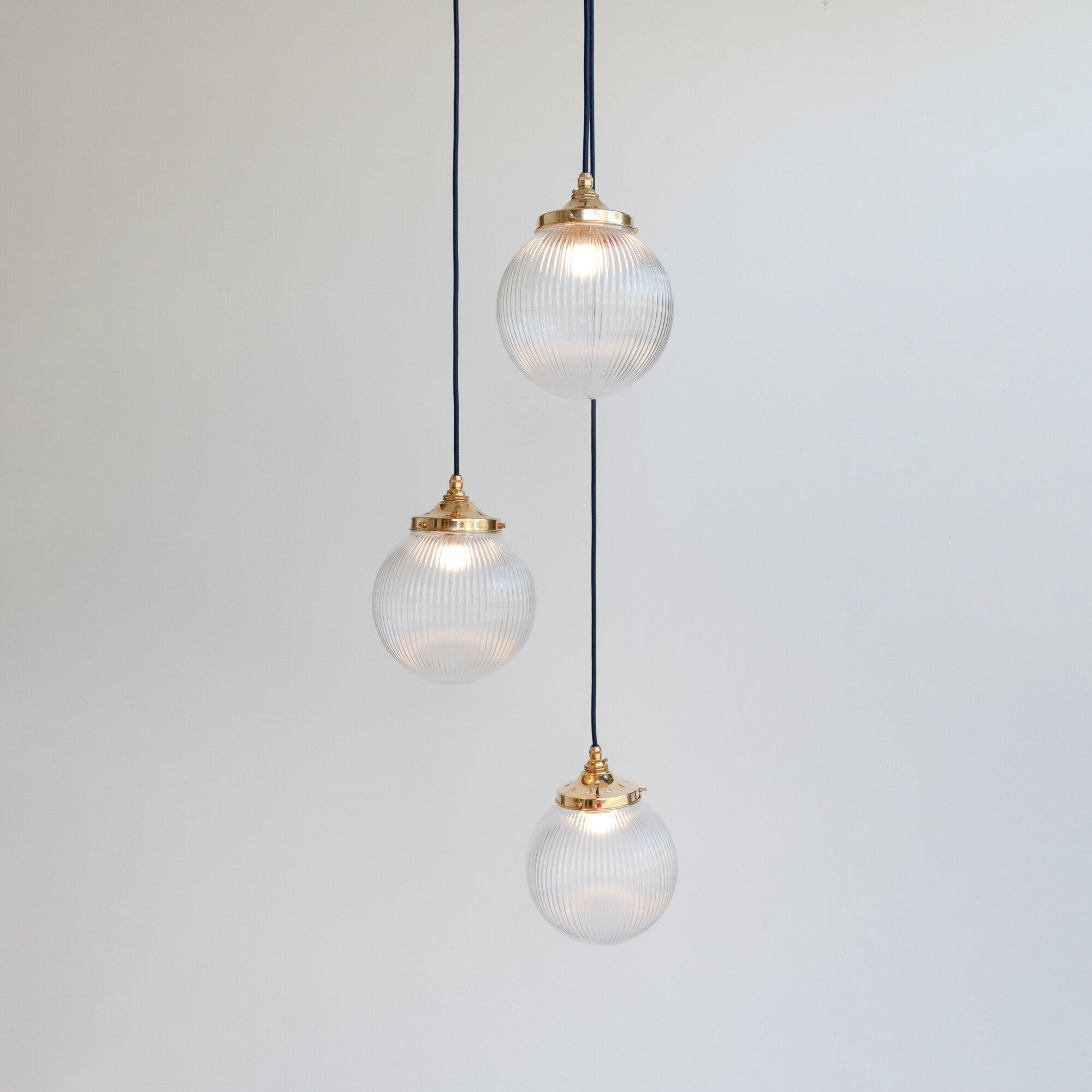 Add-On Custom Large Triple Drop Pendant Light