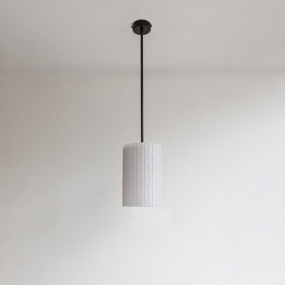 "Rian" Stemmed Pendant Light - Recycled Plastic